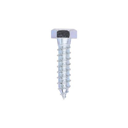 TIMCO Coach Screws - Hex Head - Zinc