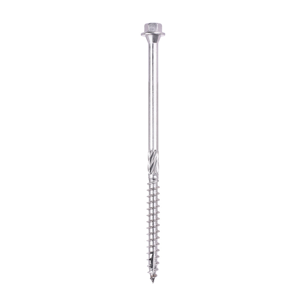 TIMCO Timber Screws Hex Flange Head - A4 Stainless Steel