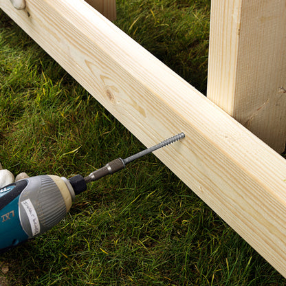 TIMCO Timber Screws Hex Flange Head - A4 Stainless Steel