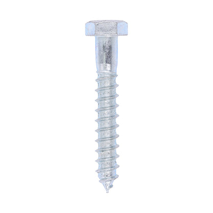 TIMCO Coach Screws - Hex Head - Zinc