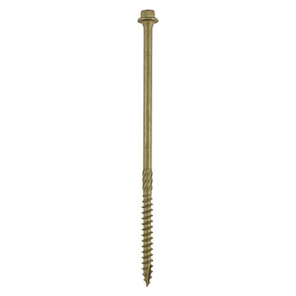 TIMCO Timber Screws Hex Flange Head Exterior - Green