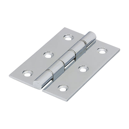 TIMCO Double Stainless Steel Washered Hinges - Solid Brass