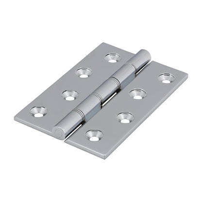 TIMCO Double Stainless Steel Washered Hinges - Solid Brass