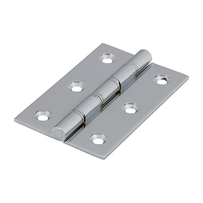 TIMCO Double Steel Washered Hinges - Solid Brass