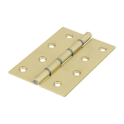 TIMCO Double Steel Washered Hinges - Solid Brass