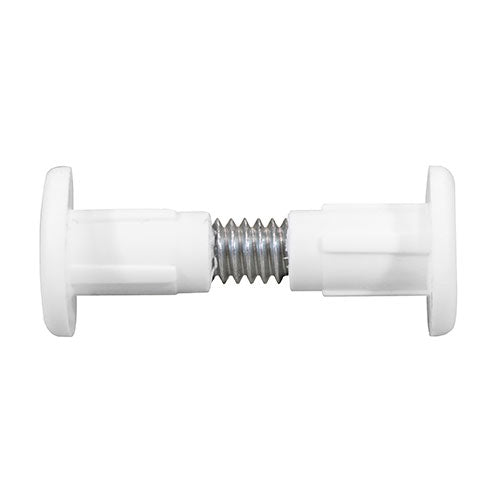 TIMCO Plastic Cabinet Connector Bolts - White