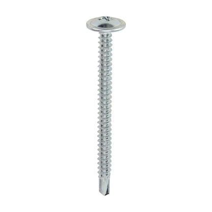 TIMCO Baypole Screws Wafer Flange PH Self-Drilling Point Zinc