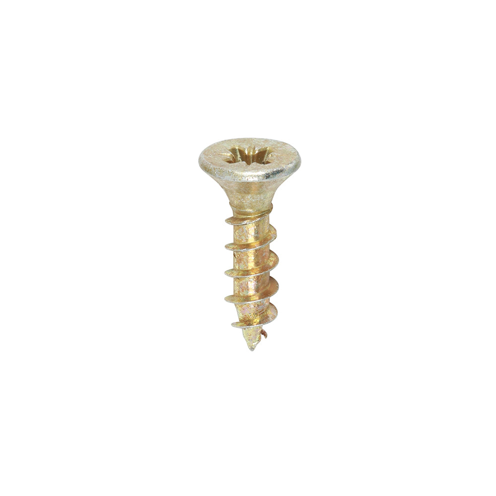 TIMCO Solo Countersunk Woodscrews - Yellow