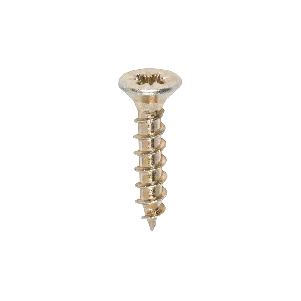 TIMCO Solo Countersunk Woodscrews - Yellow