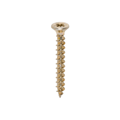 TIMCO Solo Countersunk Woodscrews - Yellow