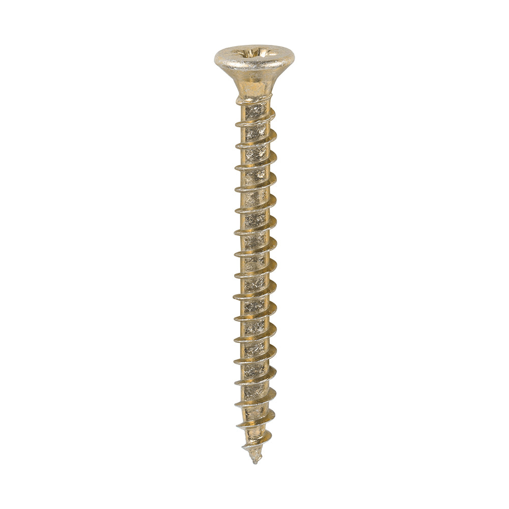 TIMCO Solo Countersunk Woodscrews - Yellow