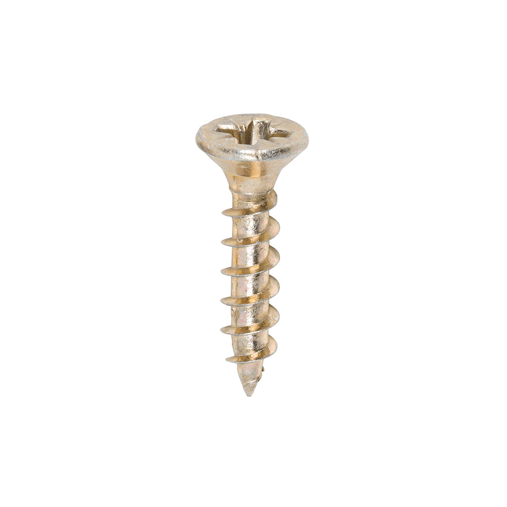 TIMCO Solo Countersunk Woodscrews - Yellow