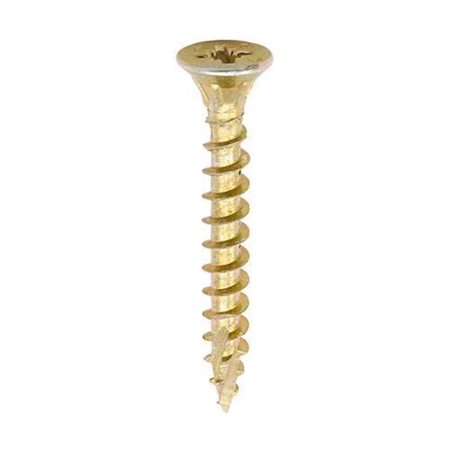 TIMCO C2 Strong-Fix Multi-Purpose Premium Countersunk Gold Woodscrews - TUB