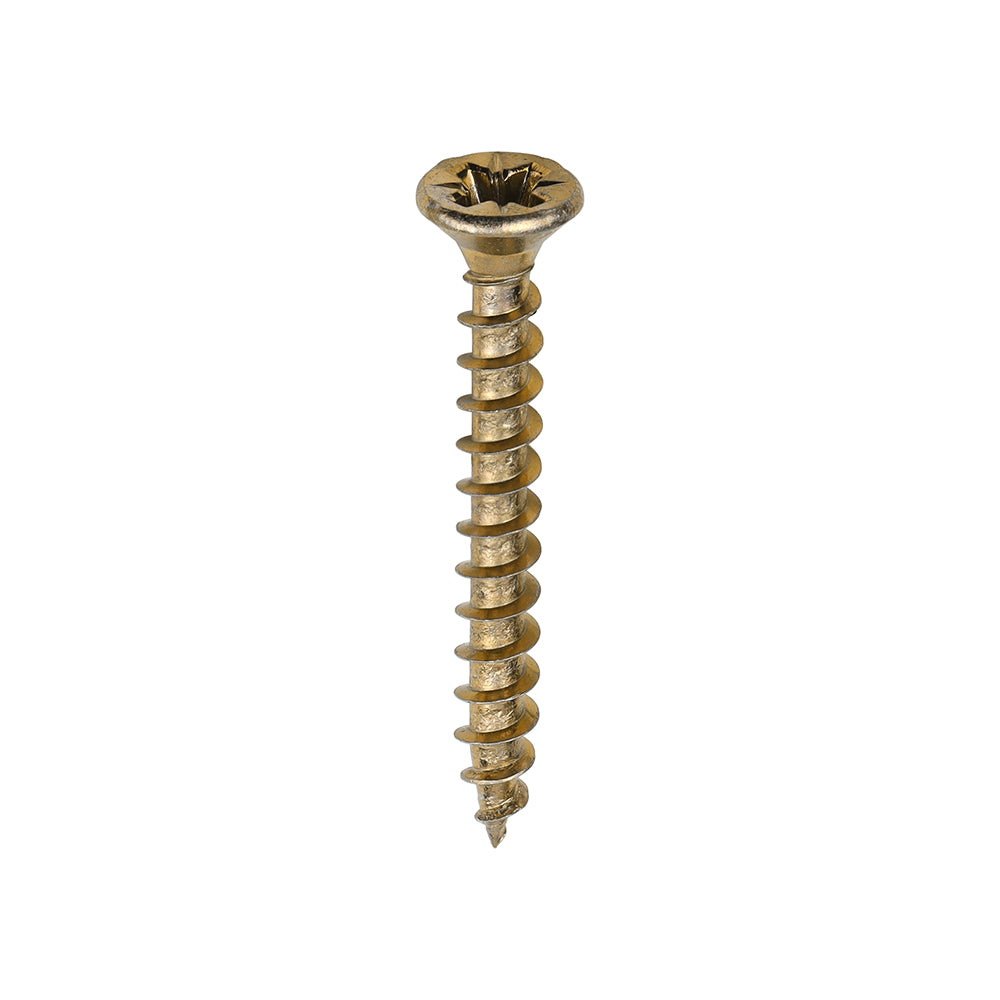 TIMCO Solo Countersunk Woodscrews - Yellow