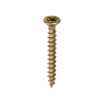 TIMCO Solo Countersunk Woodscrews - Yellow