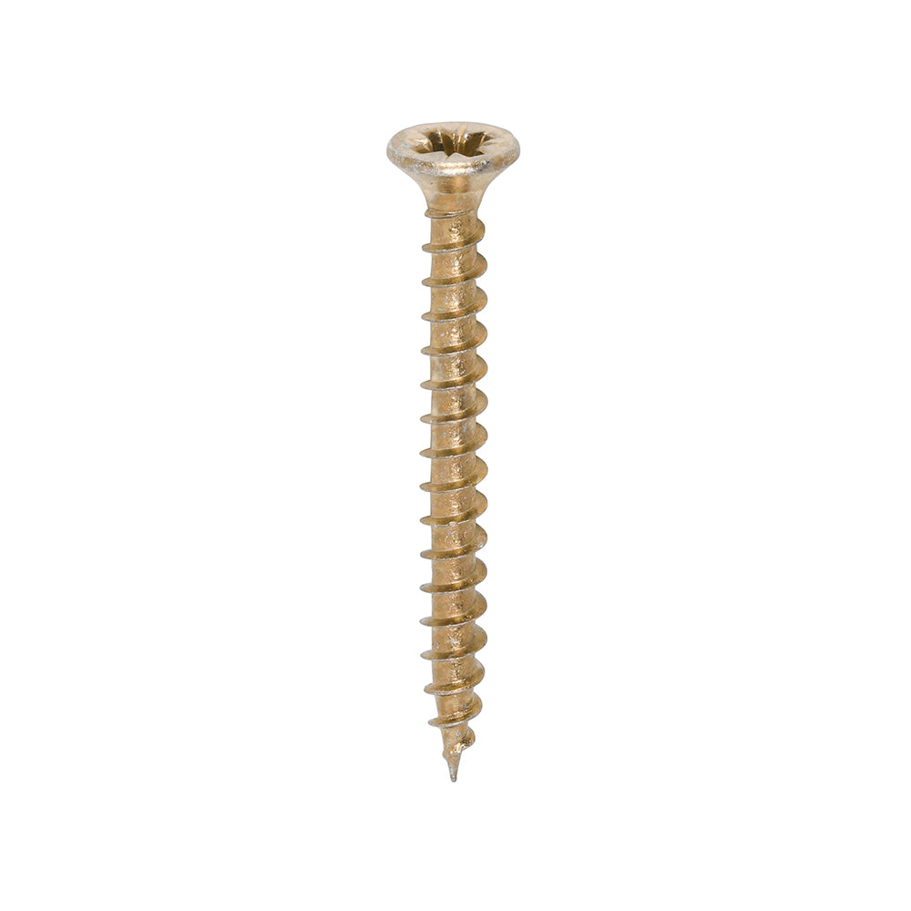 TIMCO Solo Countersunk Woodscrews - Yellow