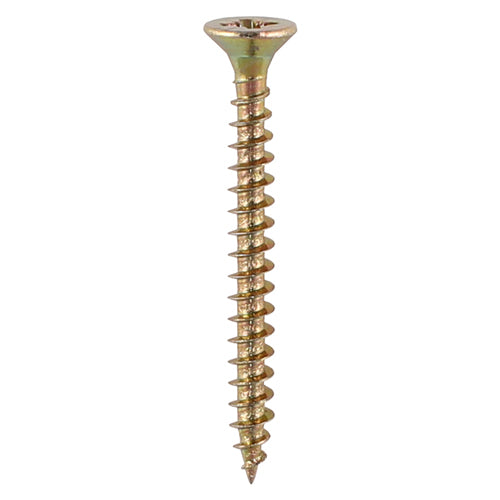 TIMCO Solo Countersunk Woodscrews - Yellow