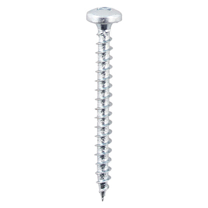 TIMCO Solo Pan Head Woodscrews - Silver - Square head