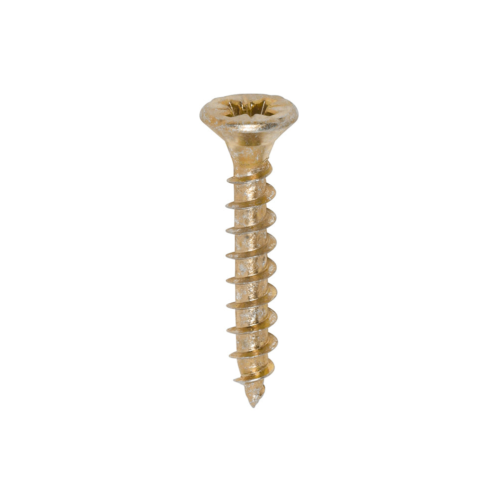 TIMCO Solo Countersunk Woodscrews - Yellow