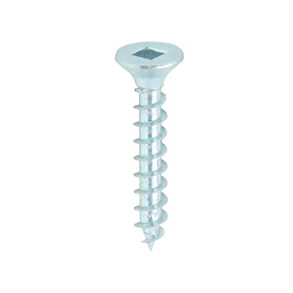 TIMCO Solo Countersunk Woodscrews - Silver - Square head