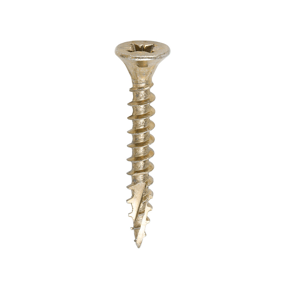 TIMCO C2 Strong-Fix Multi-Purpose Premium Countersunk Gold Woodscrews - TUB