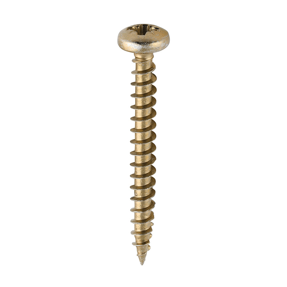 TIMCO Classic Multi-Purpose Pan Head Gold Woodscrews