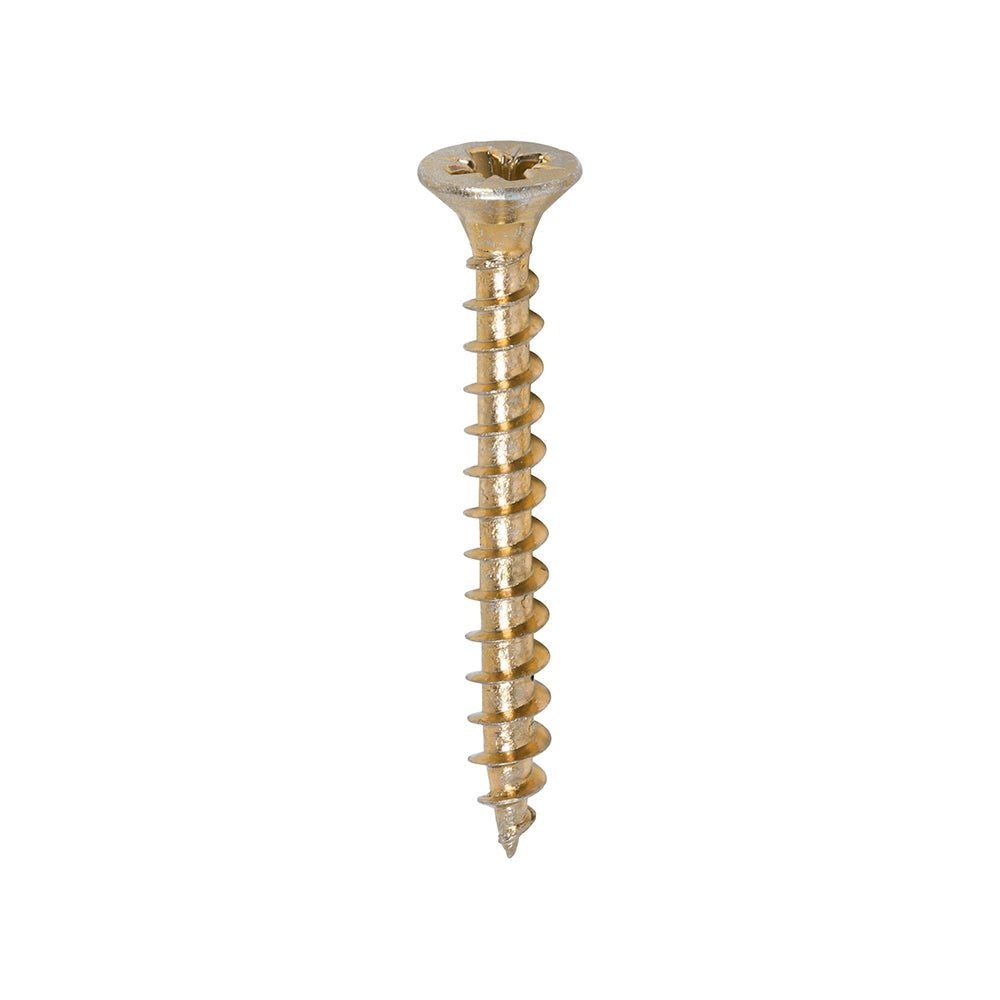 TIMCO Solo Countersunk Woodscrews - Yellow