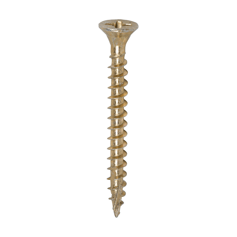TIMCO C2 Strong-Fix Multi-Purpose Premium Countersunk Gold Woodscrews - TUB