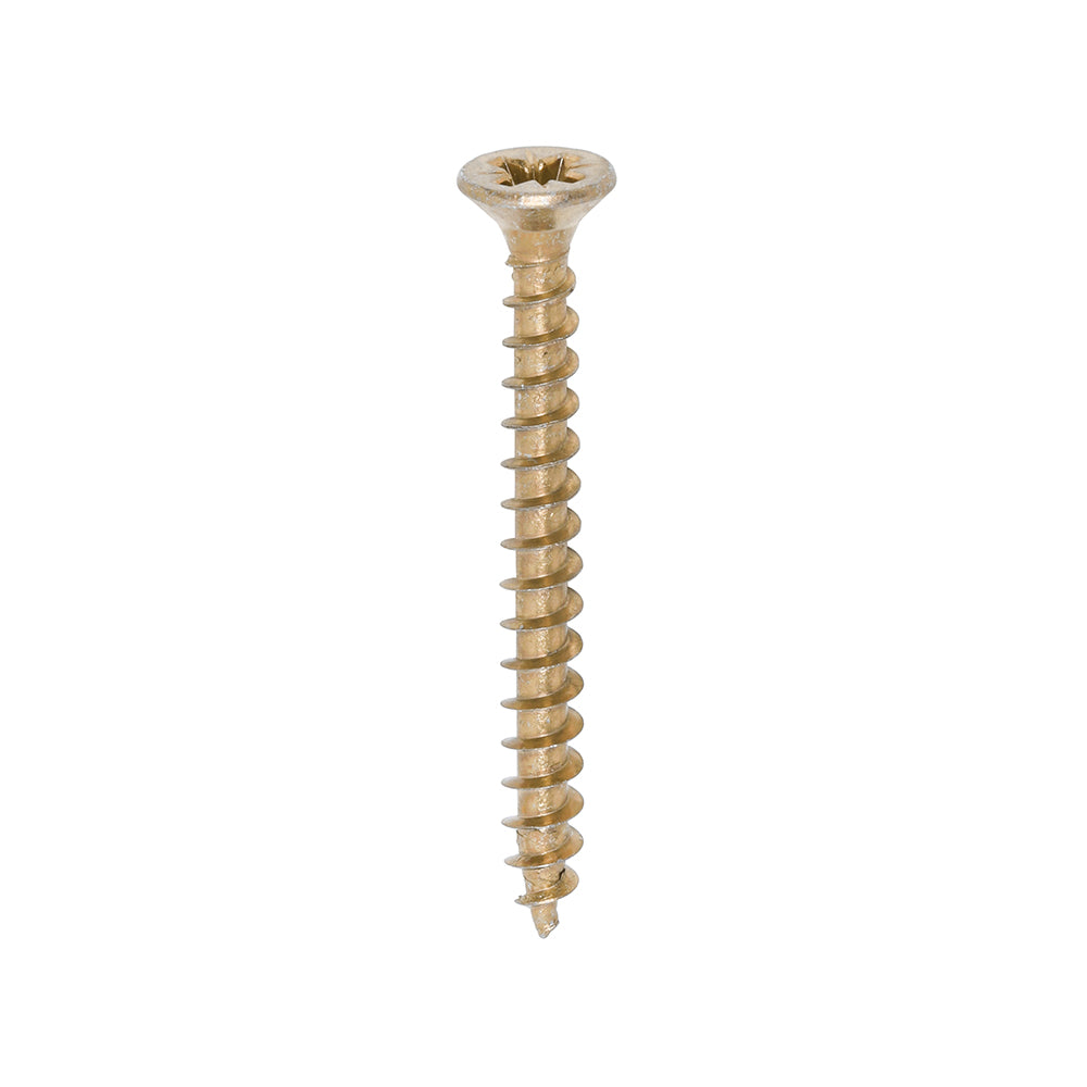TIMCO Solo Countersunk Woodscrews - Yellow