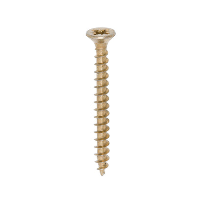 TIMCO Solo Countersunk Woodscrews - Yellow