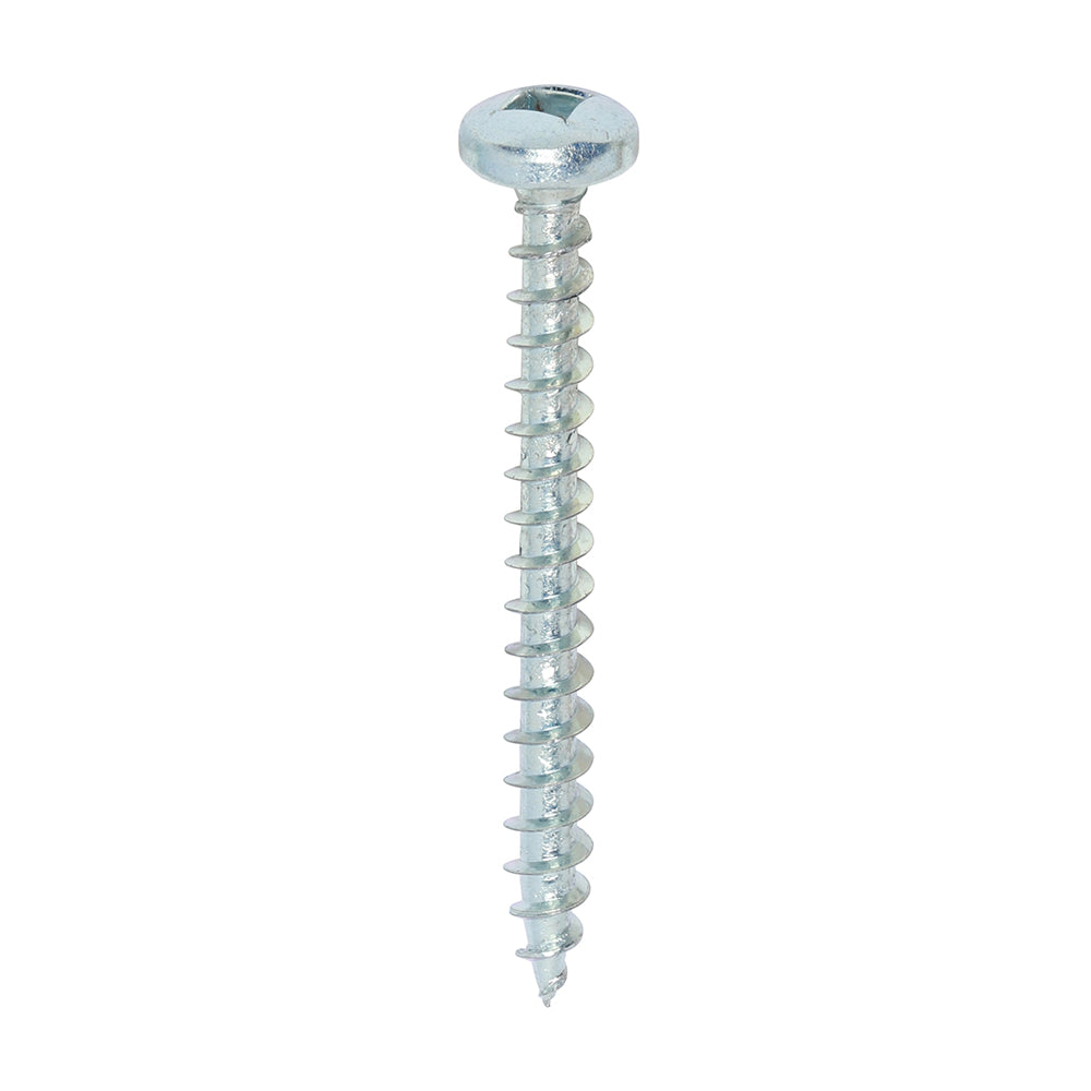 TIMCO Solo Pan Head Woodscrews - Silver - Square head