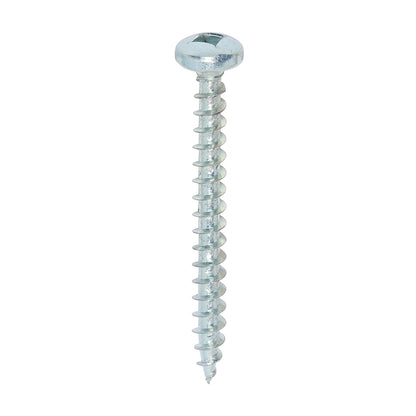 TIMCO Solo Pan Head Woodscrews - Silver - Square head