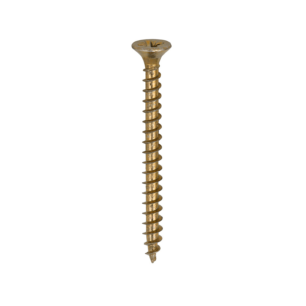 TIMCO Solo Countersunk Woodscrews - Yellow