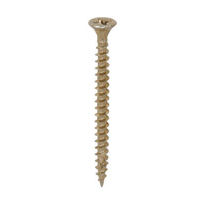 TIMCO C2 Strong-Fix Multi-Purpose Premium Countersunk Gold Woodscrews - TUB