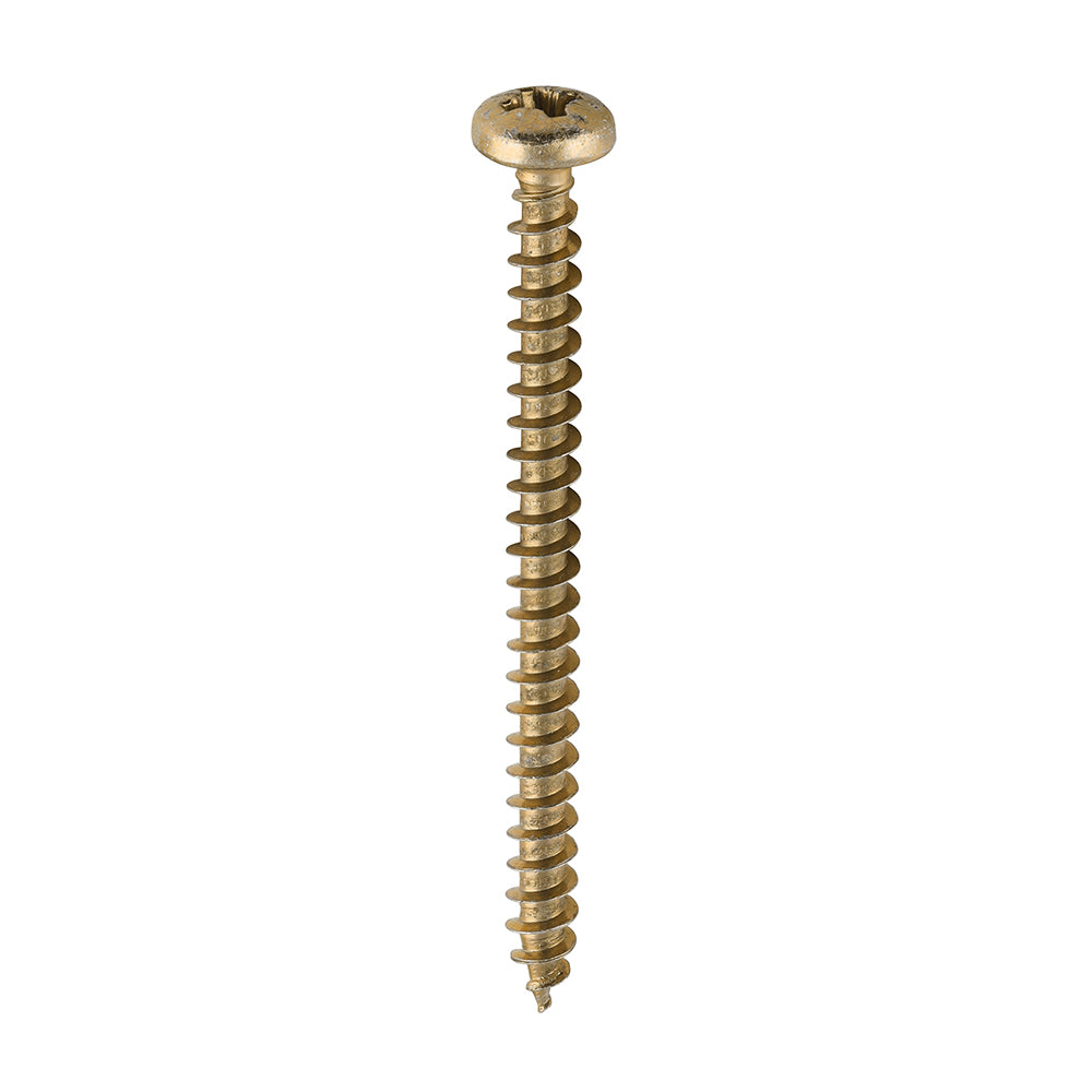 TIMCO Classic Multi-Purpose Pan Head Gold Woodscrews