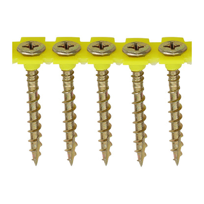 TIMCO Collated Solo Countersunk Gold Woodscrews