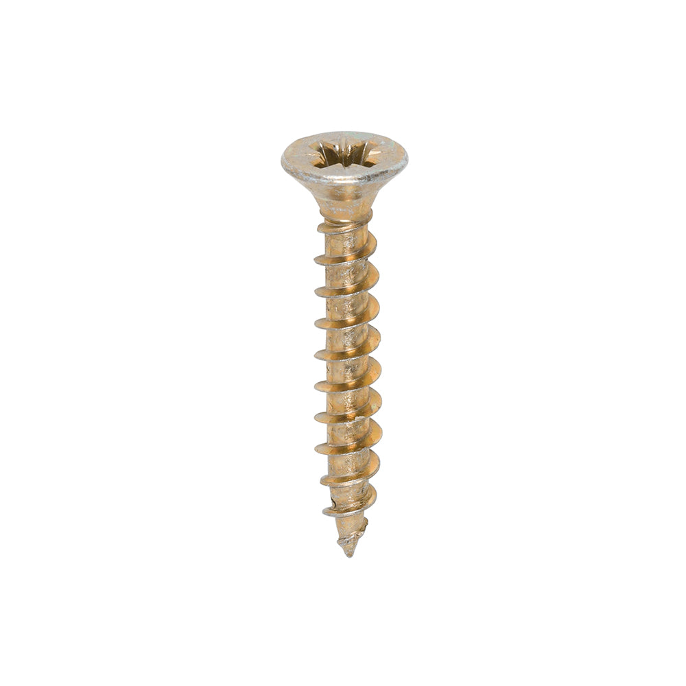 TIMCO Solo Countersunk Woodscrews - Yellow