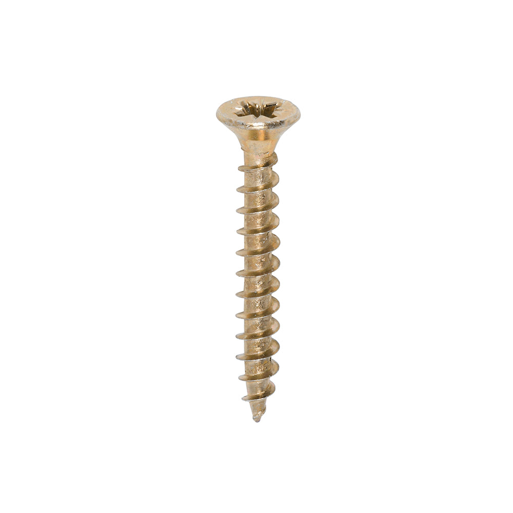 TIMCO Solo Countersunk Woodscrews - Yellow