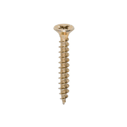TIMCO Solo Countersunk Woodscrews - Yellow