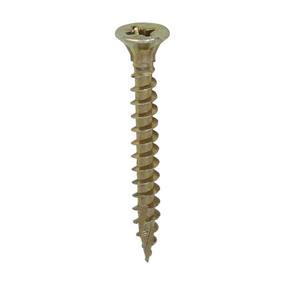TIMCO C2 Strong-Fix Multi-Purpose Premium Countersunk Gold Woodscrews - TUB