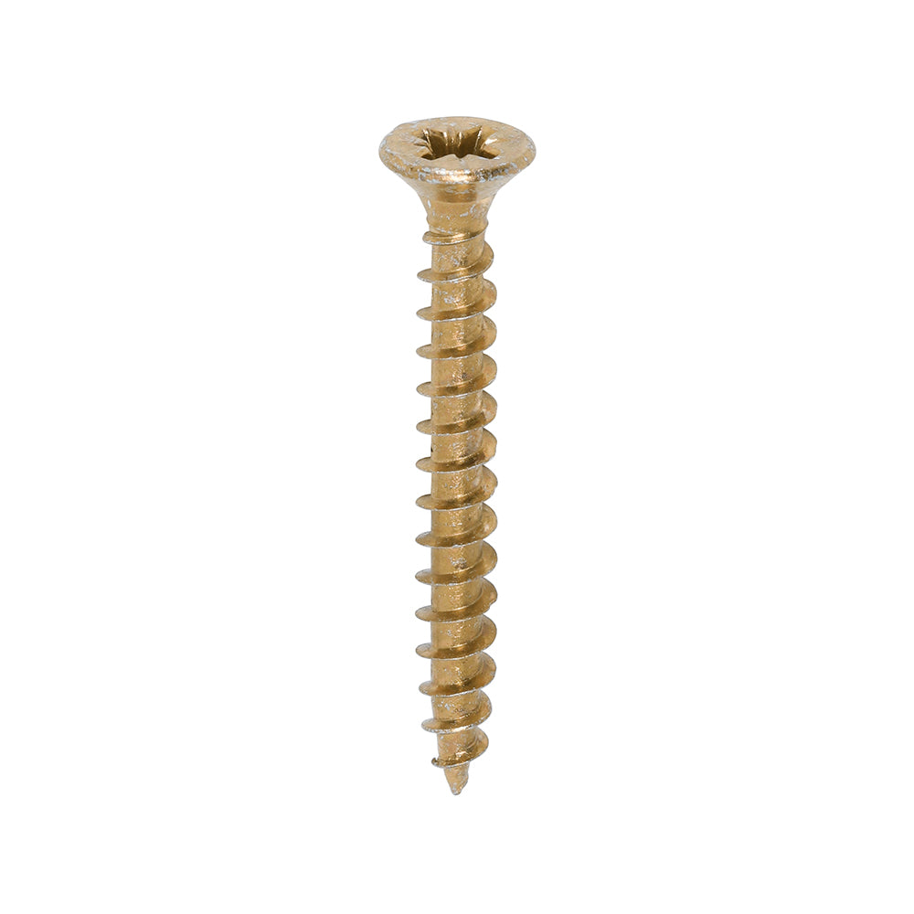 TIMCO Solo Countersunk Woodscrews - Yellow