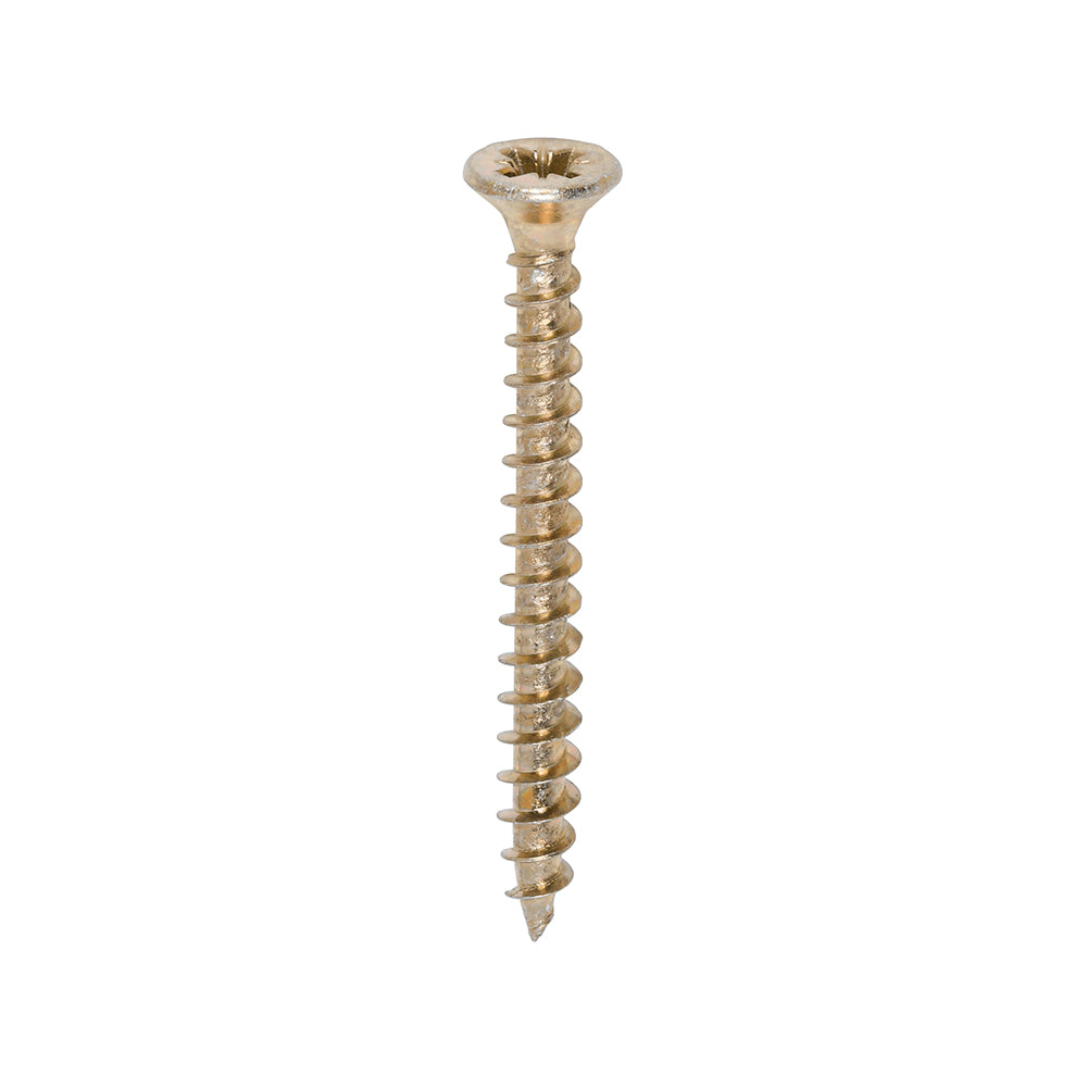 TIMCO Solo Countersunk Woodscrews - Yellow