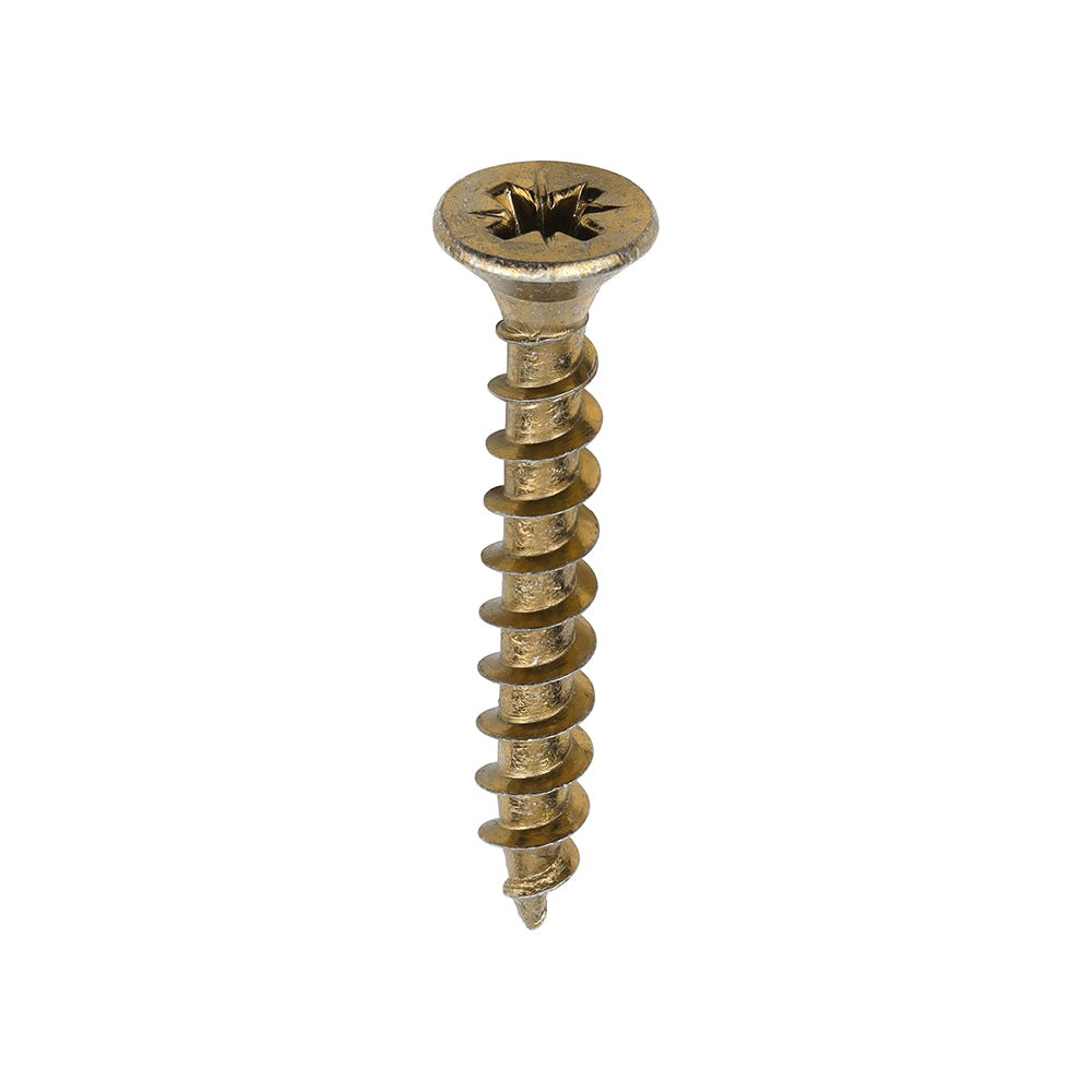 TIMCO Solo Countersunk Woodscrews - Yellow