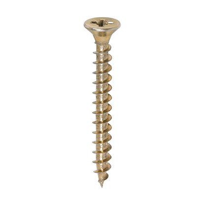 TIMCO Solo Countersunk Woodscrews - Yellow