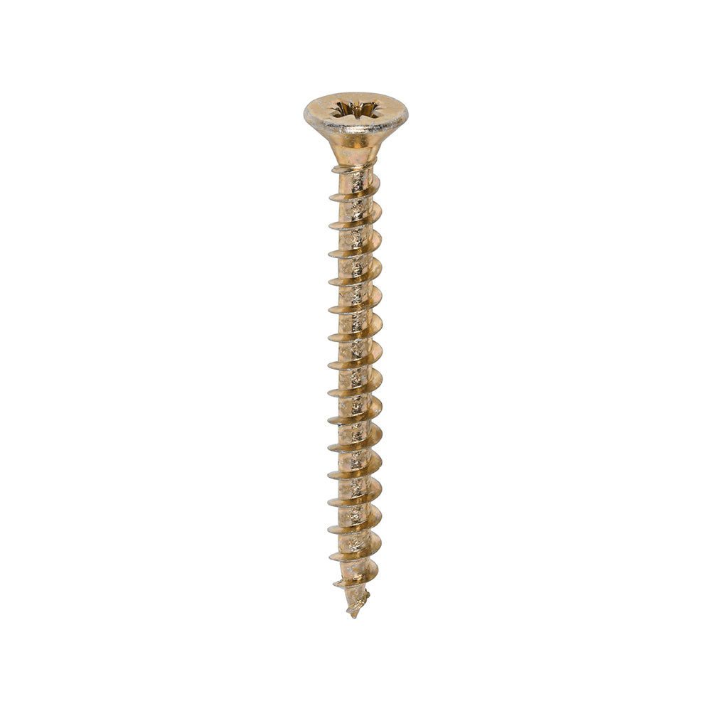 TIMCO Solo Countersunk Woodscrews - Yellow