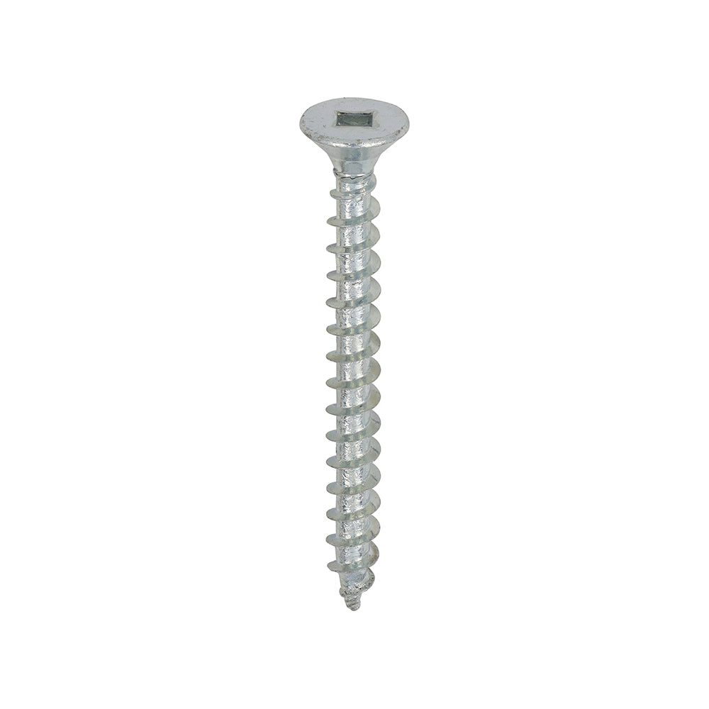 TIMCO Solo Countersunk Woodscrews - Silver - Square head