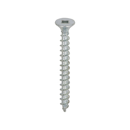 TIMCO Solo Countersunk Woodscrews - Silver - Square head