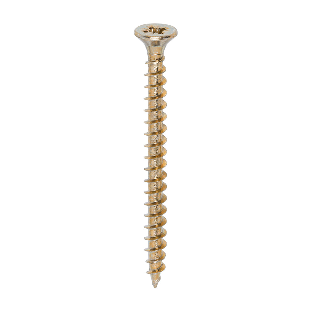 TIMCO Solo Countersunk Woodscrews - Yellow