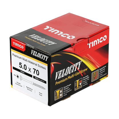 TIMCO Velocity Premium Multi-Use Countersunk Gold Woodscrews