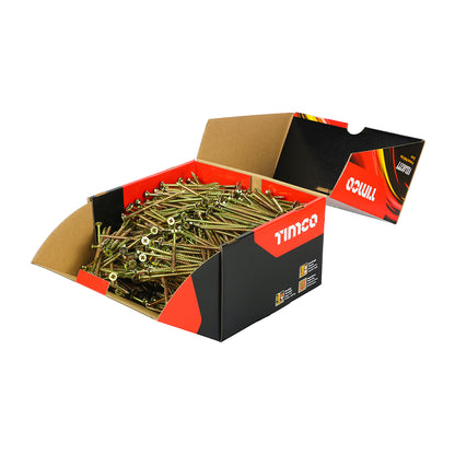 TIMCO Velocity Premium Multi-Use Countersunk Gold Woodscrews - Industrial box